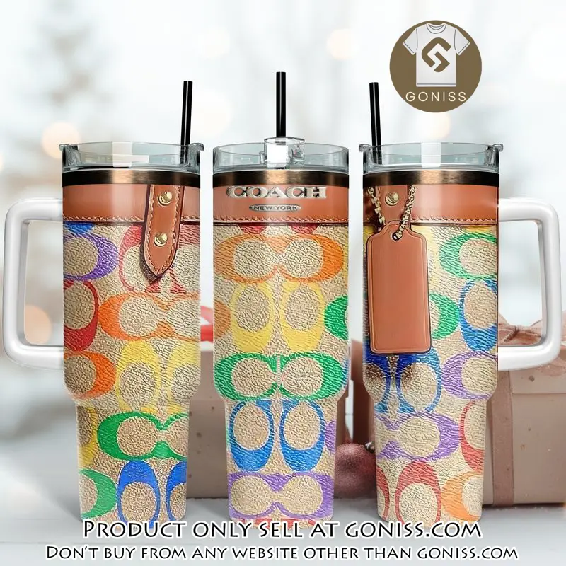 Coach logo 40oz stanley tumbler coach stanley tumbler ktb1074 gn1037050